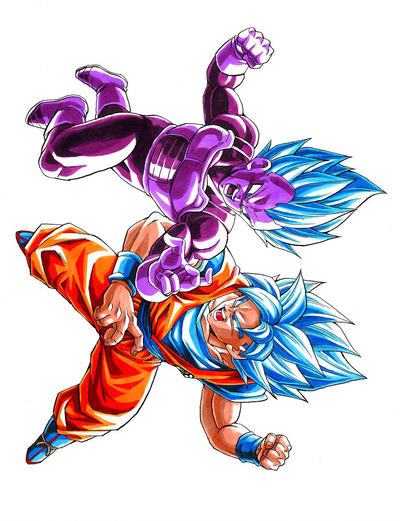 400x521 ssgss goku vs ssgss fake vegeta