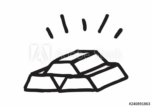 500x350 Stacked Gold Bars