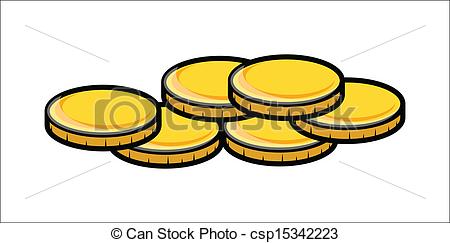 450x243 Cartoon Gold Coins Clipart