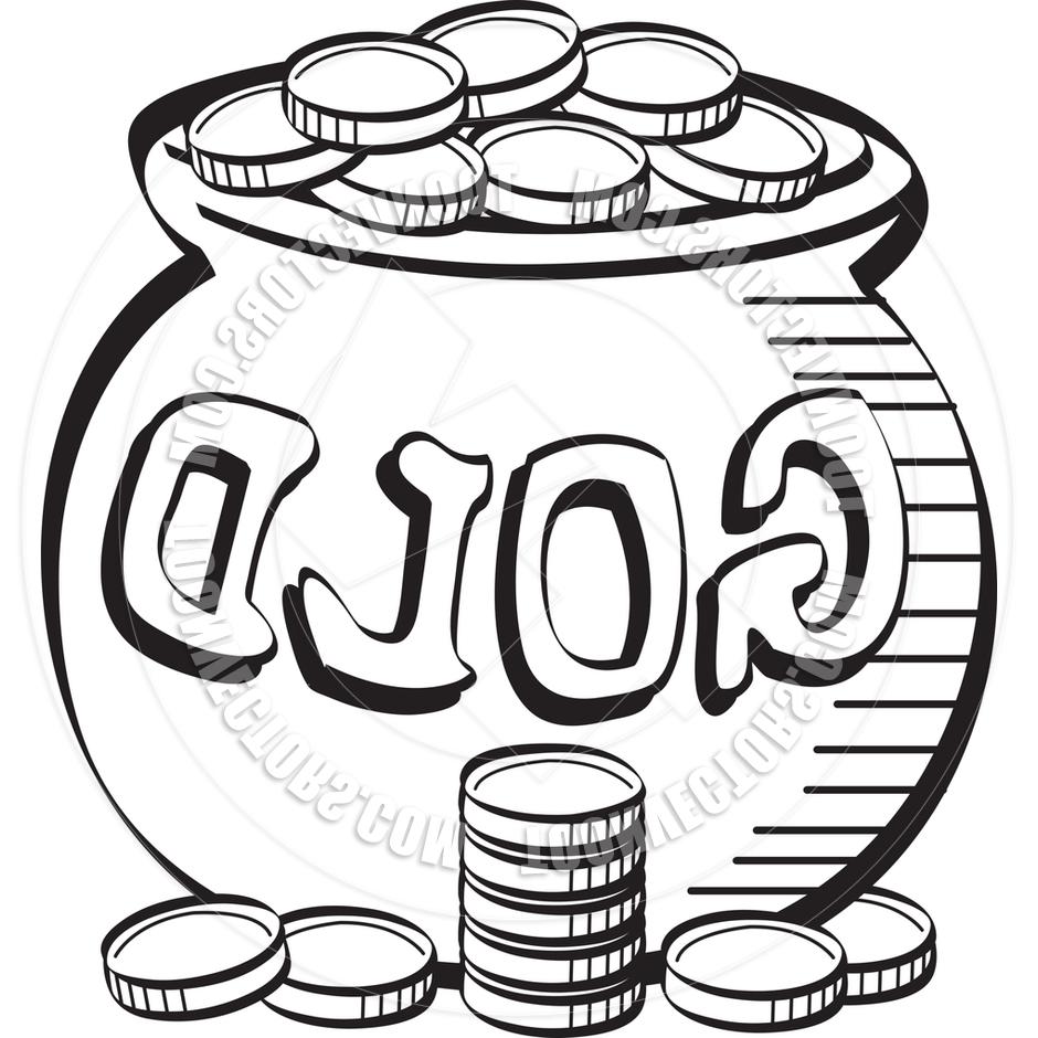 940x940 Coins Drawing Coin Pile For Free Download