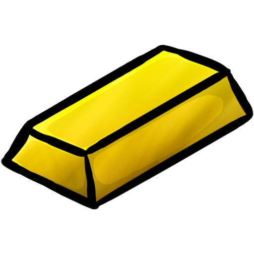 512x512 Collection Of Free Gold Drawing Ingot Download On Ui Ex