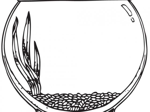 640x480 Gold Fish Clipart Jar Drawing