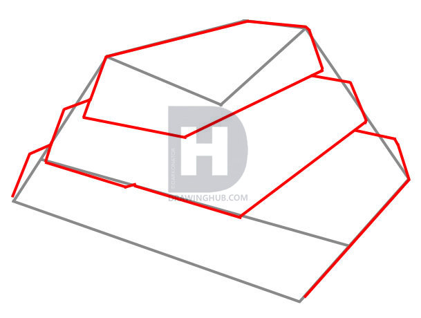 609x460 How To Draw Gold, Step