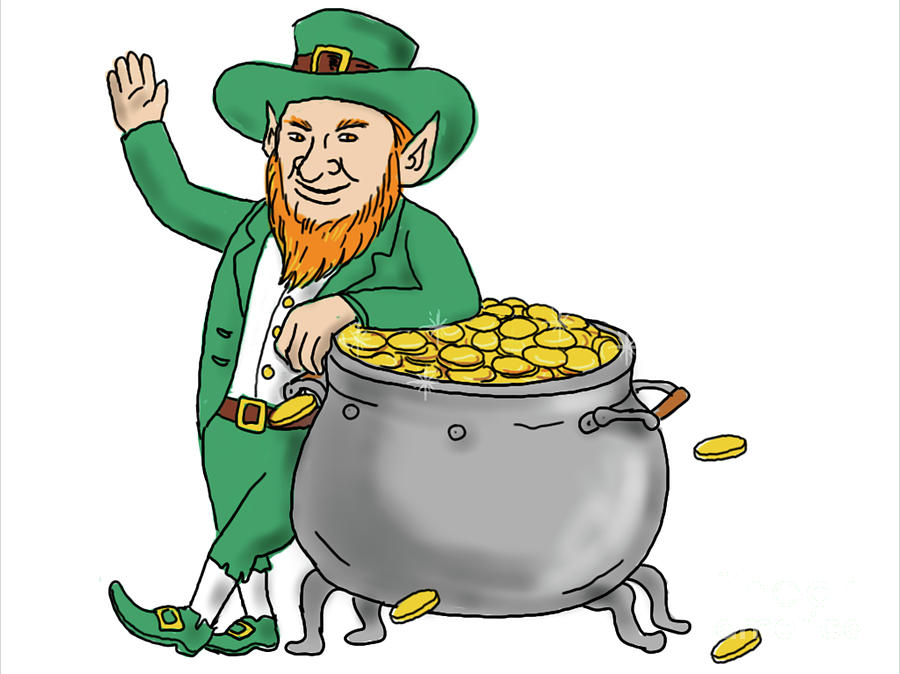 900x674 Leprechaun Standing