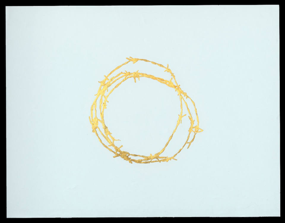 960x752 His Sky Gold Leaf