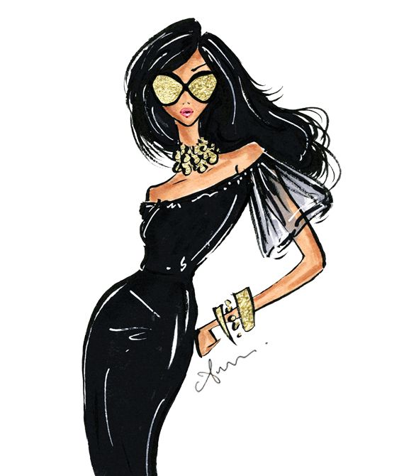 570x670 Black And Gold Leaf