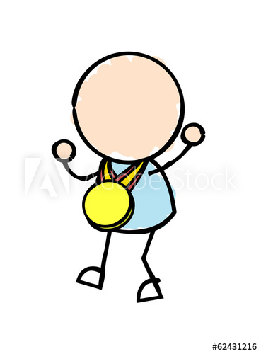 369x500 Man With Gold Medal