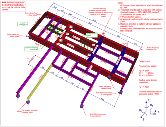 549x422 Darlot Gold Mine Structural Capacity Of Existing Cil Tank