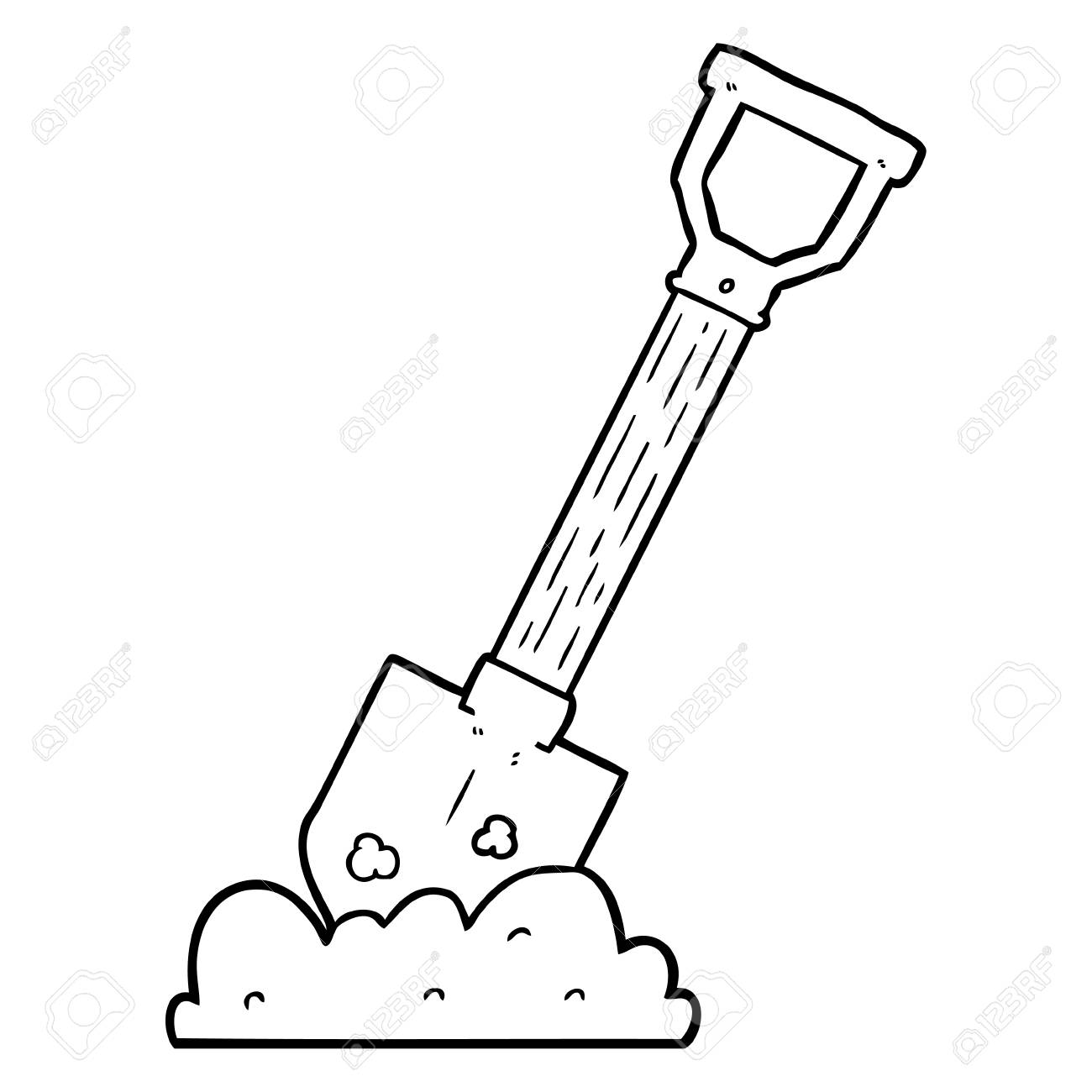 1300x1300 Shovel Clipart Drawn Frames Illustrations Hd Images Photo