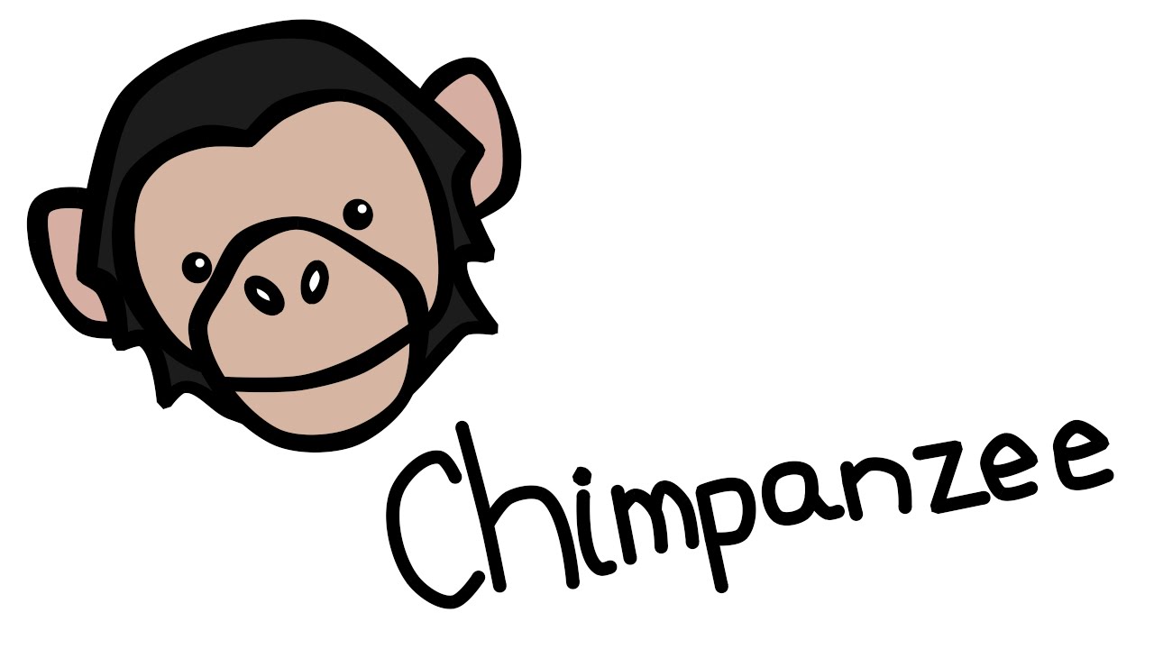 1280x720 Cute And Quick How To Draw A Chimpanzee