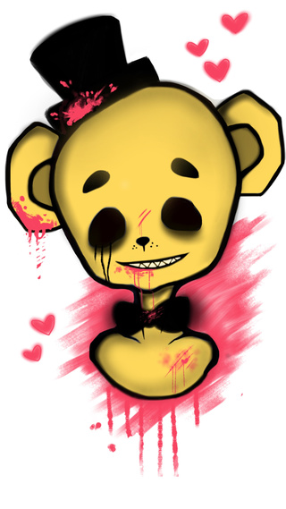 320x569 Drawed Golden Freddy For My Products In Redbubble !!!