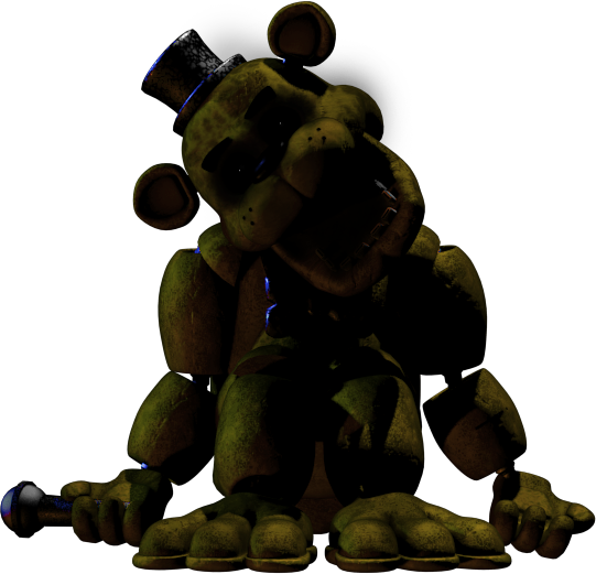 541x521 Golden Freddy Five Nights