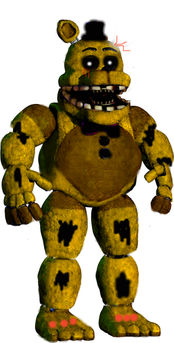 347x683 Withered Golden Freddyfredbear