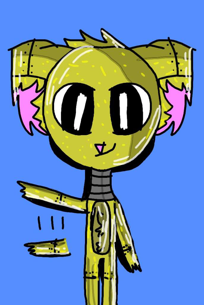 687x1024 Back Hope You Like My Drawing Of Golden Freddy Five Nights