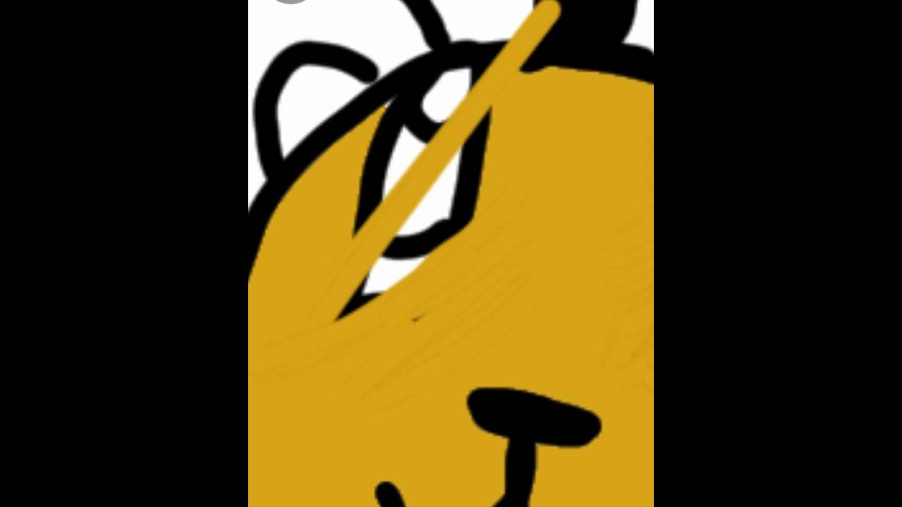 1280x720 Drawing Golden Freddy