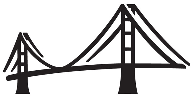 640x324 Golden Gate Bridge Icon Clip Art