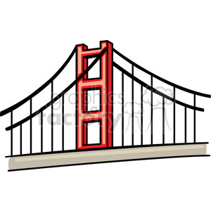 300x300 Golden Gate Bridge Clipart Royalty Free Clipart