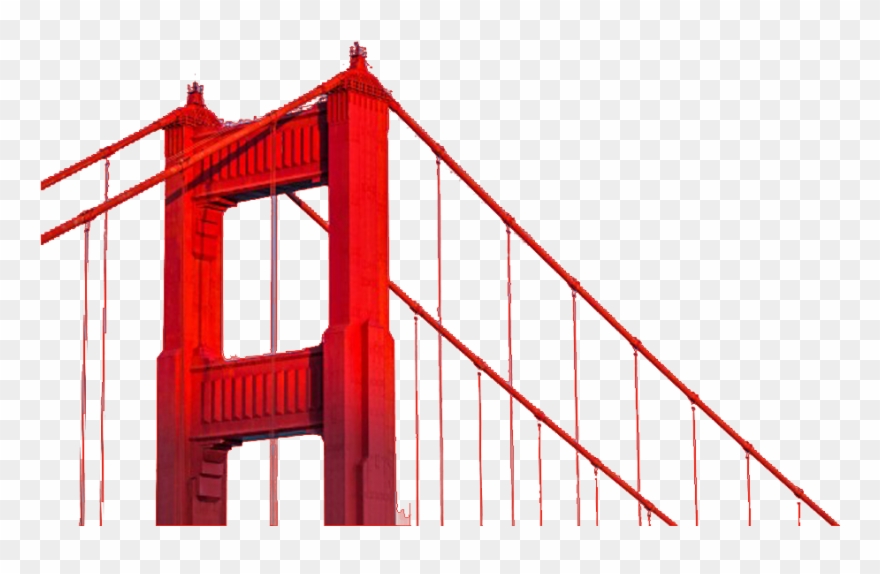 880x574 San Francisco Bridge Png