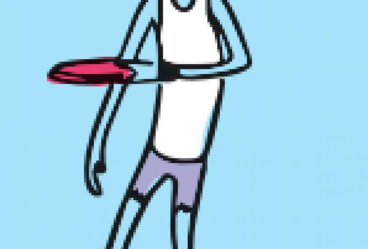 740x500 Frisbee Golf