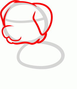 260x302 How To Draw How To Draw A Golden Retriever For Kids