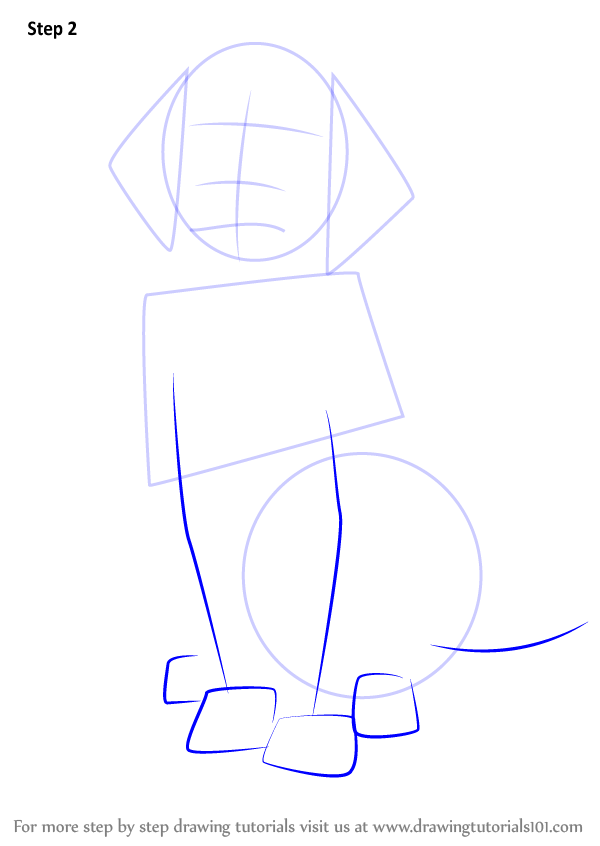 600x846 Learn How To Draw Golden Retriever Puppy