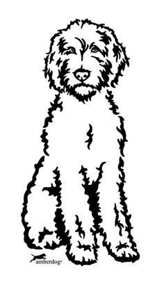 236x413 Image Result For Bernedoodle Silhouette Graphics, Clipart