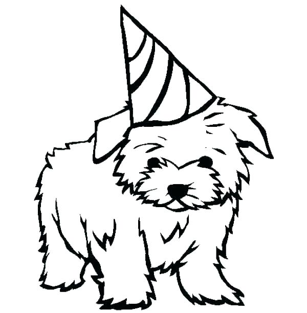 600x612 Golden Er Puppy Coloring Pages Printable Dogs