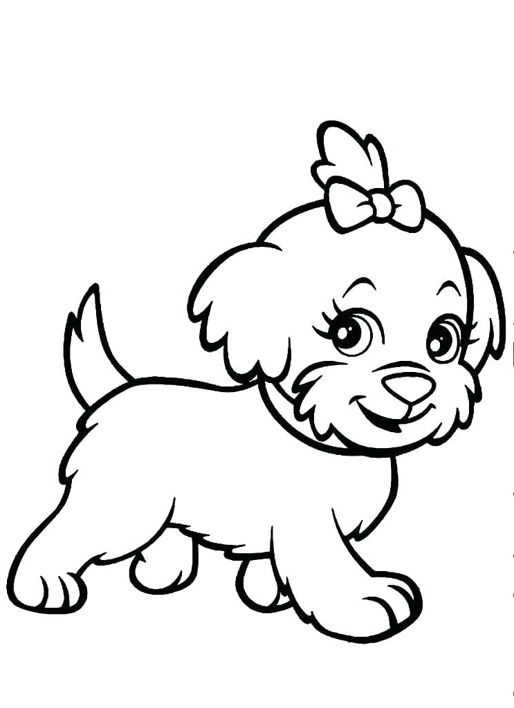743x1024 Puppy Coloring Books Golden Retriever Coloring