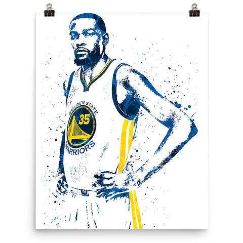 480x480 Custom Kevin Durant Golden State Warriors Home Poster Pixartsy