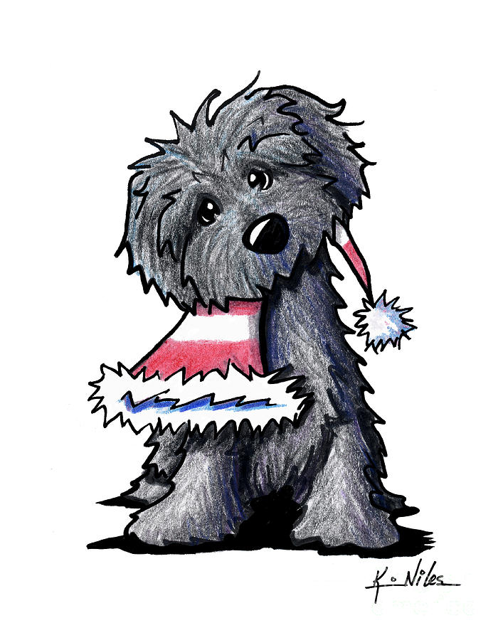 707x900 Bouvier Des Flandres Puppy Drawing