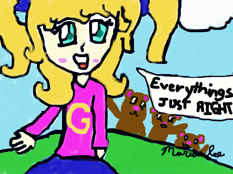 800x600 Manga Goldilocks A Manga Speedpaint Drawing