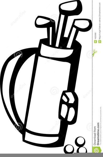 394x600 Golf Bag Clipart Free Images
