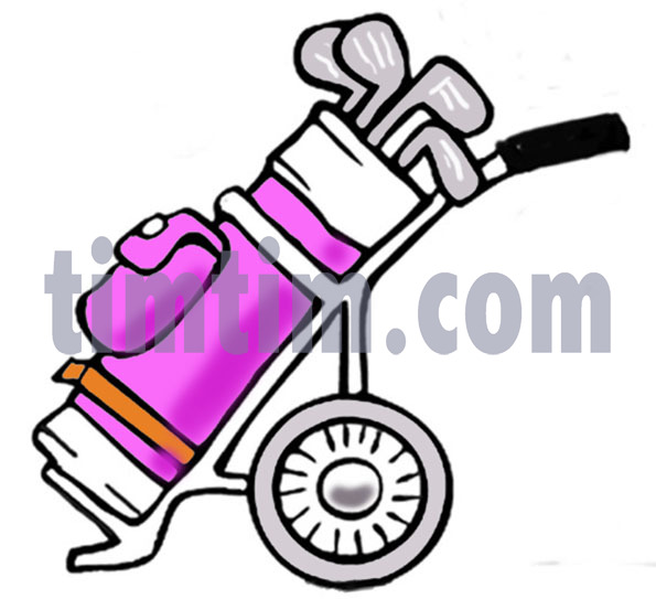 595x543 Free Drawing Of A Golf Cart From The Category Sports