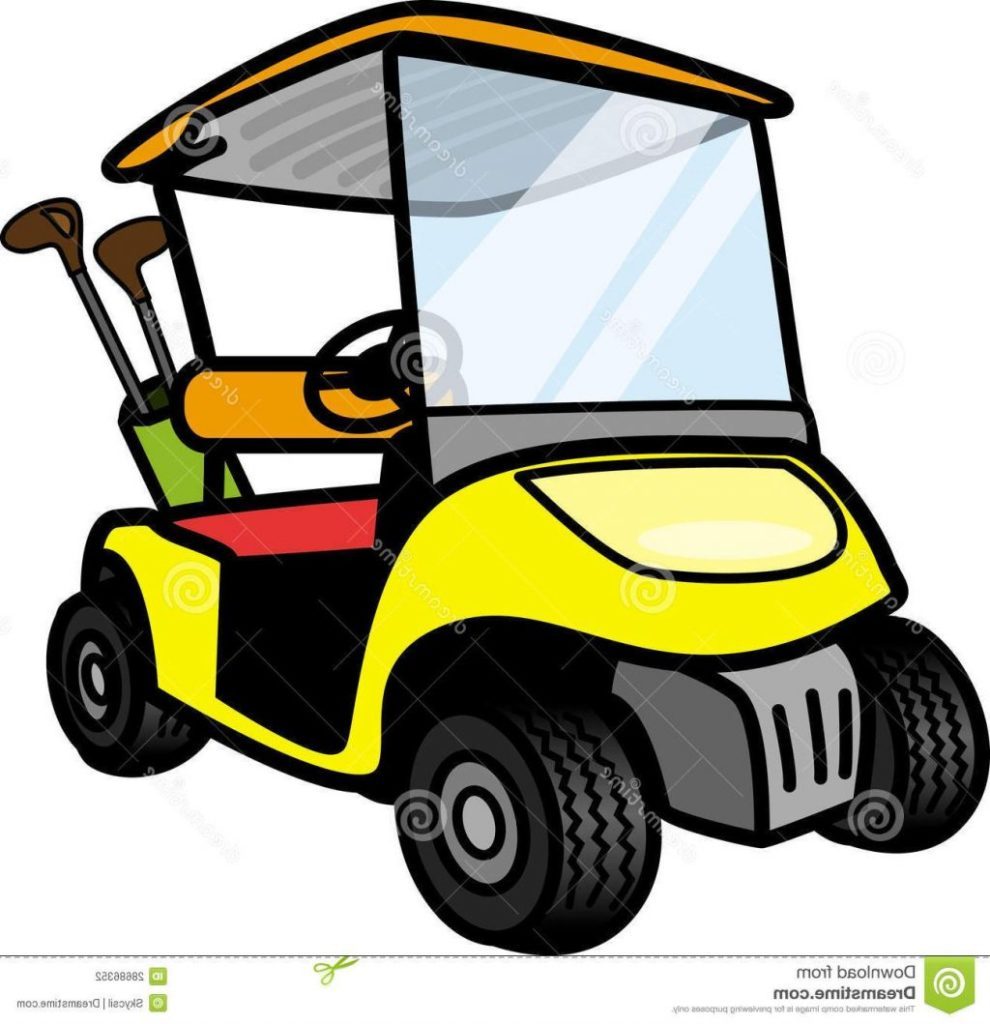 990x1024 Art Cart Road Clip Golf