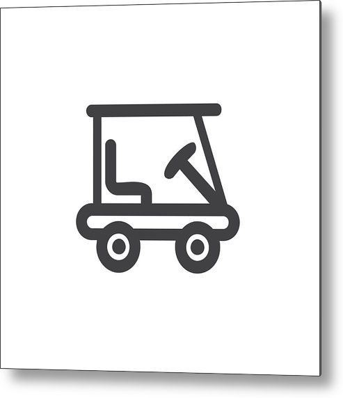 493x572 Golf Car Icon In Black On A White Background Vector Illustration