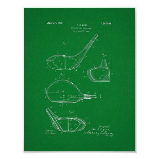 Golf Course Drawing