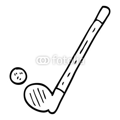 400x400 Line Drawing Cartoon Golf Club And Ball Buy Photos Ap Images