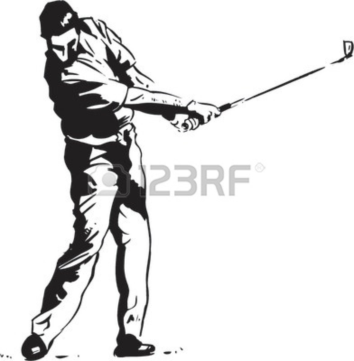 1176x1200 Gallery Golf Black And White Clipart Images