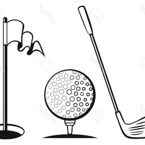 300x300 Golf Player Abstract Vector Silhouette Golfer Sketch Gm Sohadacouri