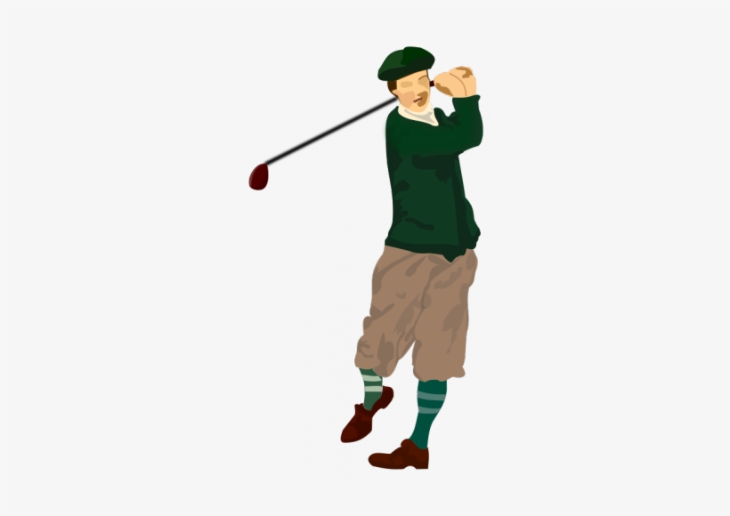 820x580 Golfer Drawing Watercolor