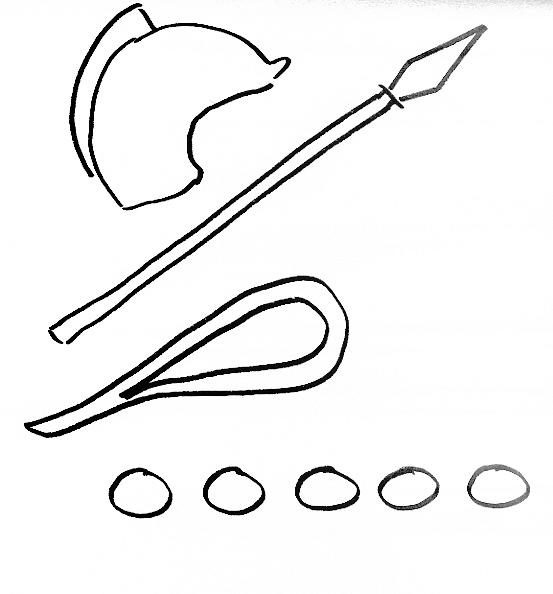 553x594 Bible Story Craft For David And Goliath Free Bible Stories