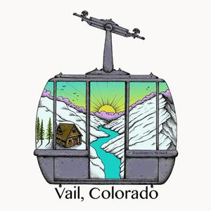 300x300 Gondola Sticker Grasshopper's Mermaid