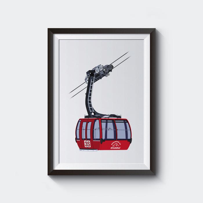 700x700 Ski Lifts Circle Square Diamond Art