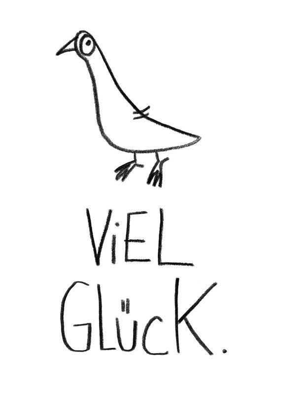 570x799 Postcard Good Luck Etsy