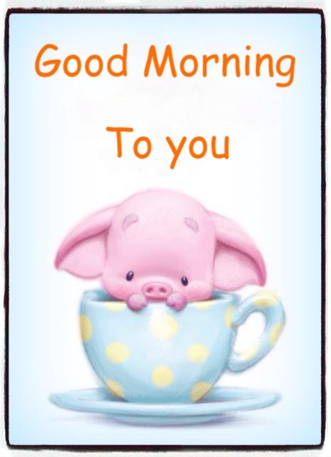 464x640 good morning cards good morning, little pigs, pig drawing