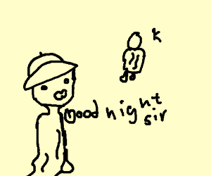 300x250 lady wishes you goodnight