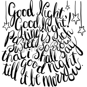 300x300 good night good night parting is such sorrow that i shall say good