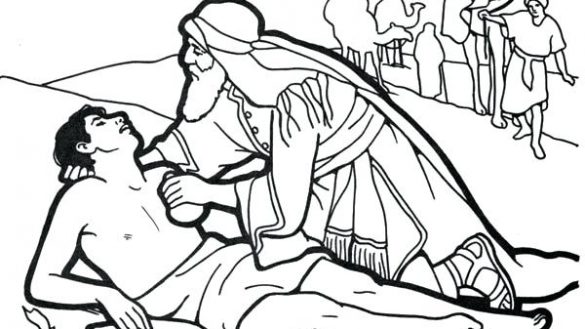 585x329 Good Samaritan Coloring