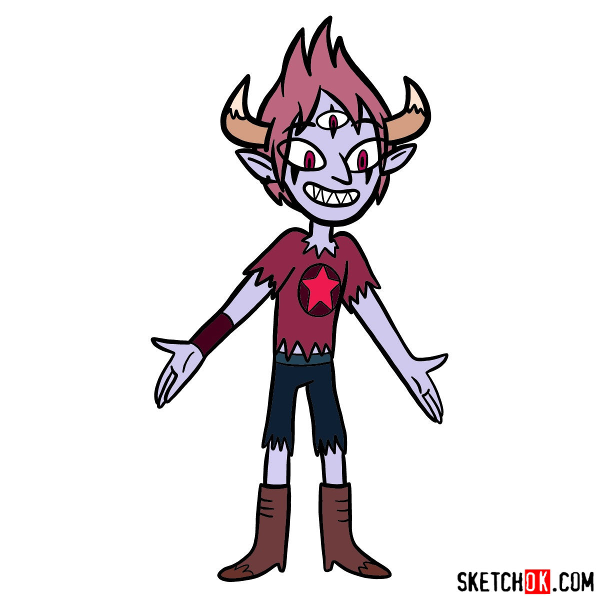 1200x1200 How To Draw Tom Lucitor