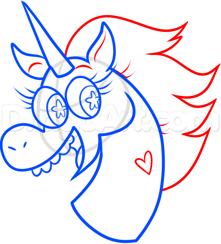 732x809 Step How To Draw Pony Head From Star Vs The Forces Of Evil
